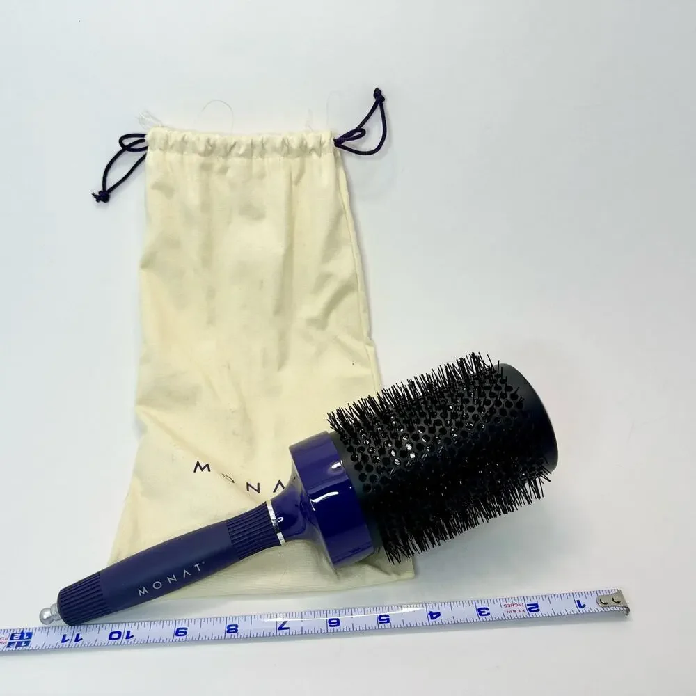 MONAT Hair Collection Large Thermal Roller Round Brush w/ Bag